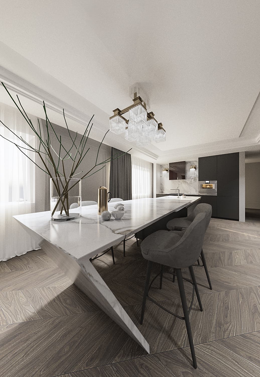 Privatus gyvenamasis namas White marble - 001.jpg