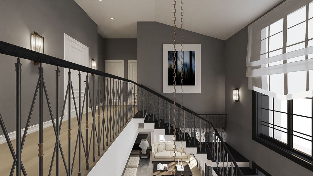 GYVENAMASIS NAMAS MODERNI KLASIKA SU AMERKIETIŠKU PRIESKONU - 017.jpeg