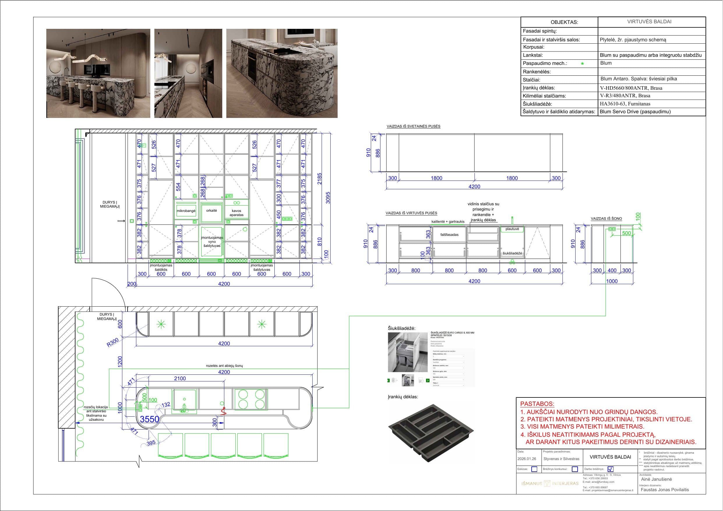 Furniture construction drawings – 2