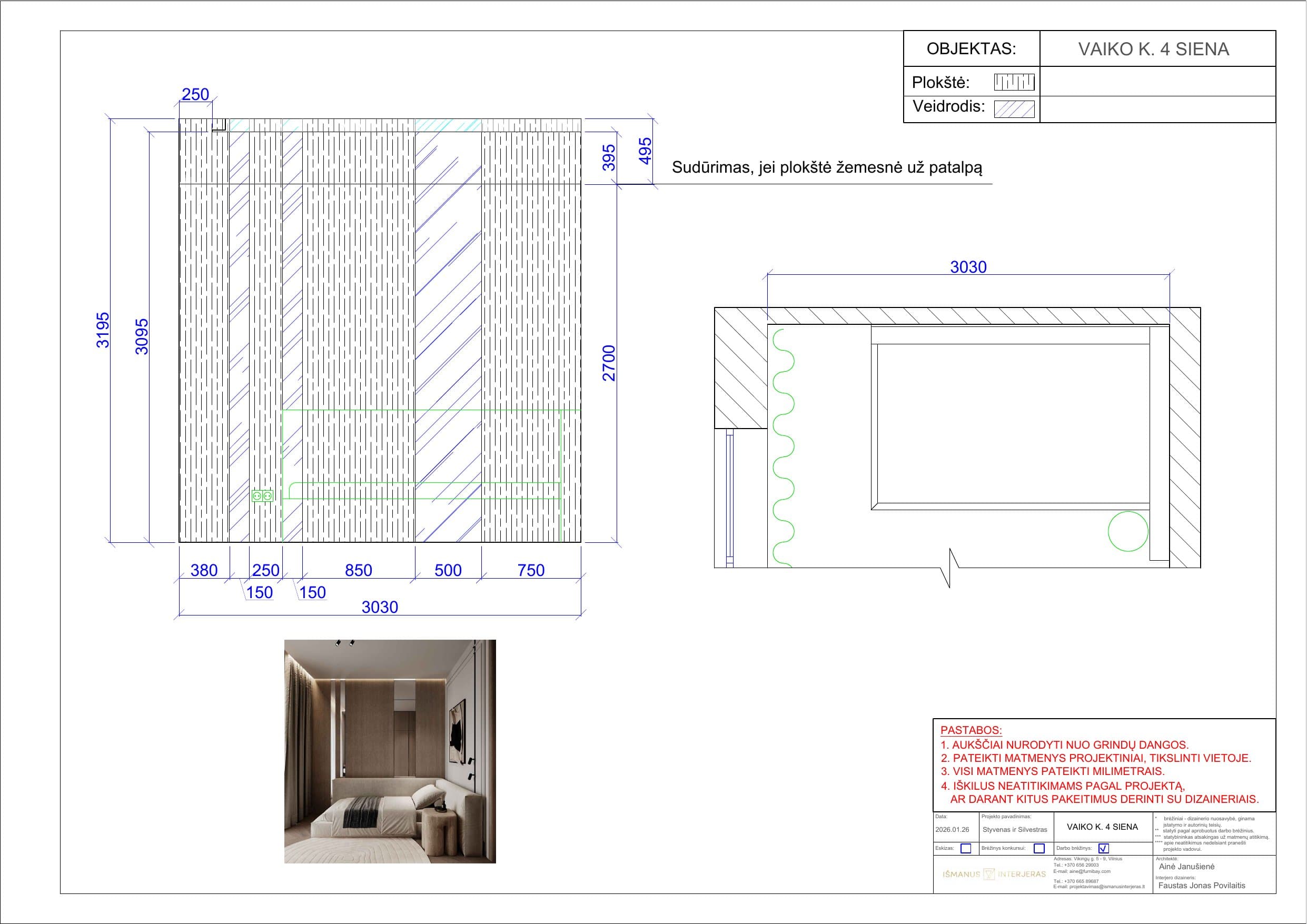Furniture construction drawings – 7
