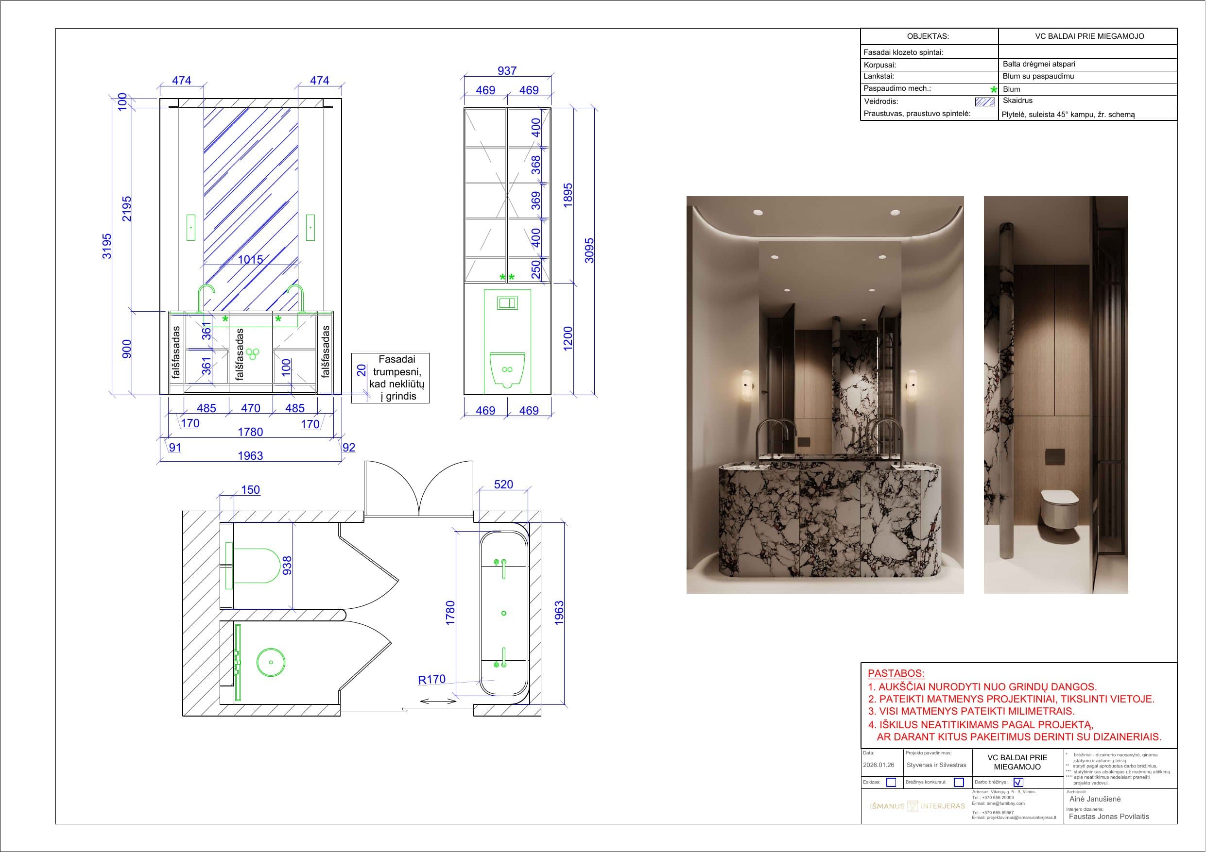 Furniture construction drawings – 17