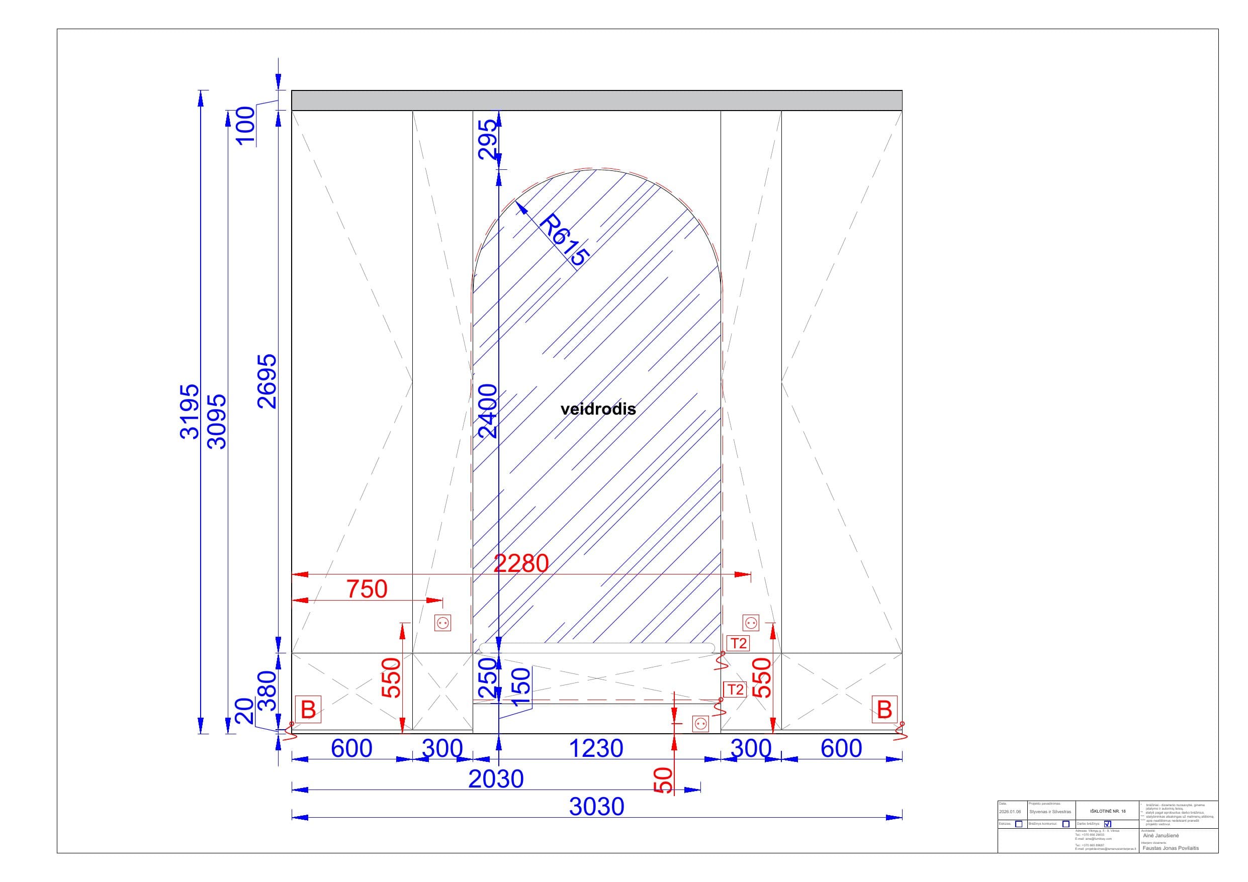 Interior project technical section – 21